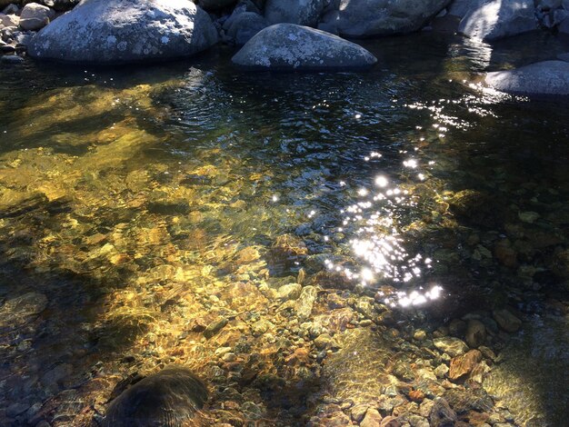 Photo scenic view of water