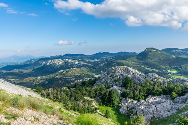 scenic viewpoint is at the top of a high mountain.