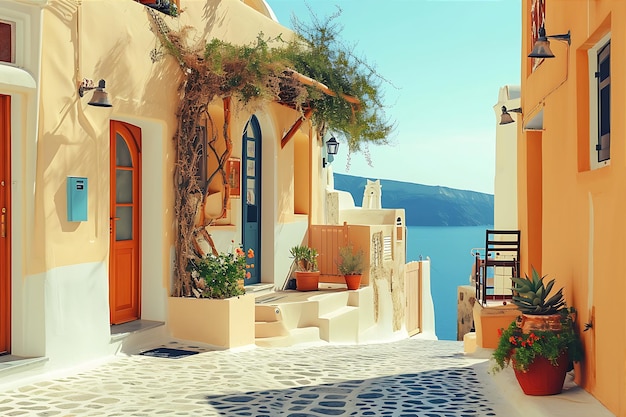 Scenic Villas and Houses in Santorini