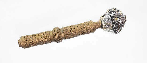 scepter isolated on white background