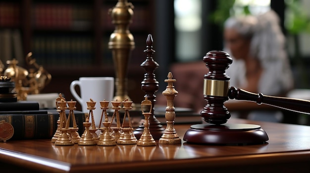 schaakvrede op tafel