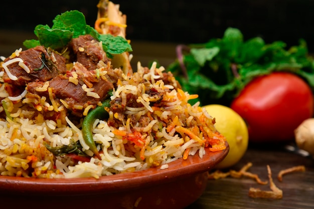 Schapenvlees Biryani Food Photography