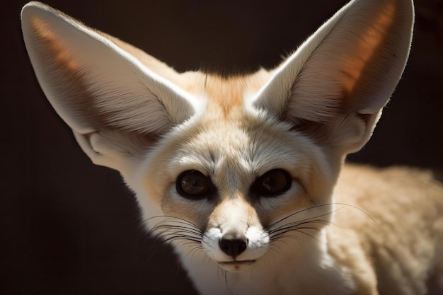 Schattige Fennec-vos