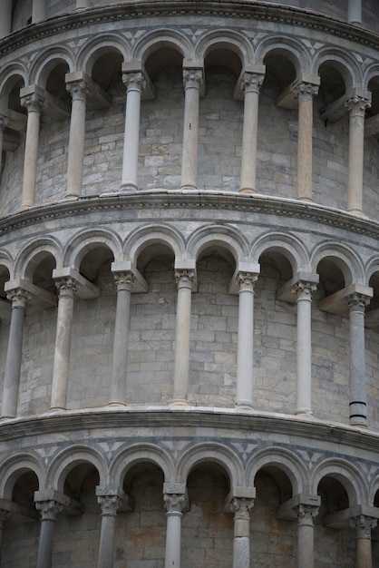 Foto scheve toren van pisa