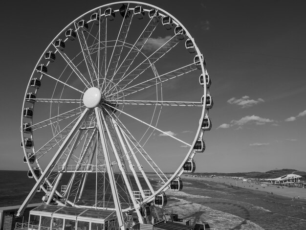 Foto scheveningen nel mar del nord nei paesi bassi