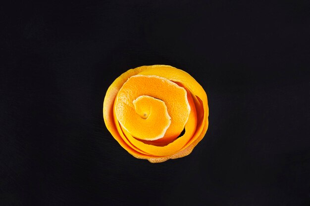 Foto schil van grapefruit