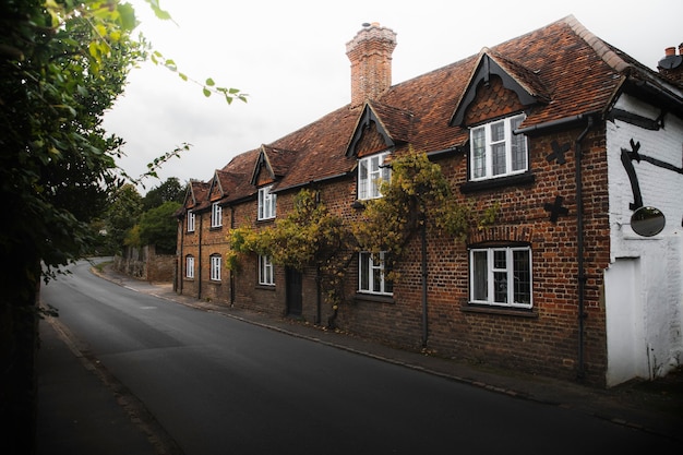 Foto schilderachtig huis in surrey, engeland