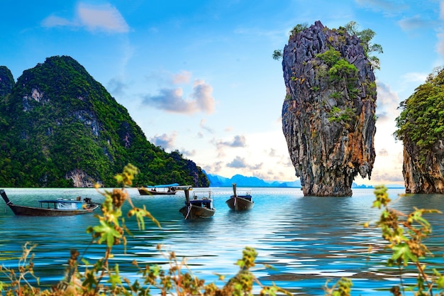 Schilderachtig landschap bij Phuket Seascape