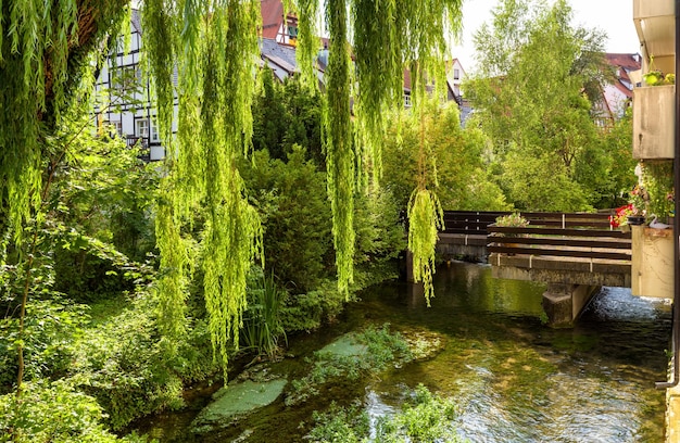 Schilderachtig uitzicht op de stad Ulm, Duitsland