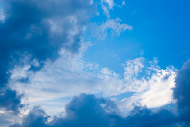 Schilderachtig uitzicht op een bewolkte hemel
