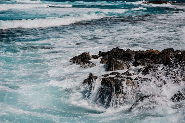 Schilderachtig uitzicht op een prachtig zeegezicht op Kreta, Griekenland