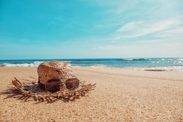 Foto schilderachtig uitzicht op het strand tegen de lucht