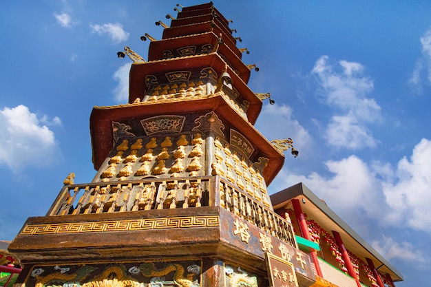 Schilderachtige boeddhistische Cham Shan-tempel in Toronto, Ontario