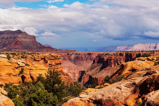 Schilderachtige landschappen van de Grand Canyon