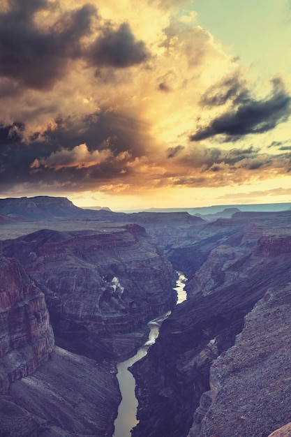 Schilderachtige landschappen van de Grand Canyon