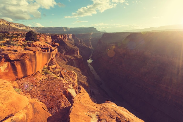 Schilderachtige landschappen van de Grand Canyon