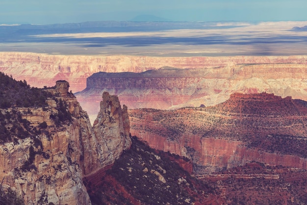 Schilderachtige landschappen van de Grand Canyon