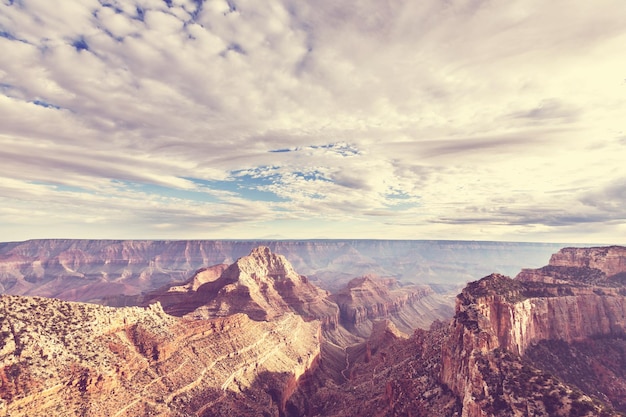 Schilderachtige landschappen van de Grand Canyon