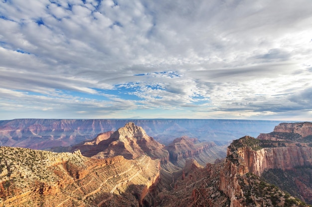 Schilderachtige landschappen van de Grand Canyon