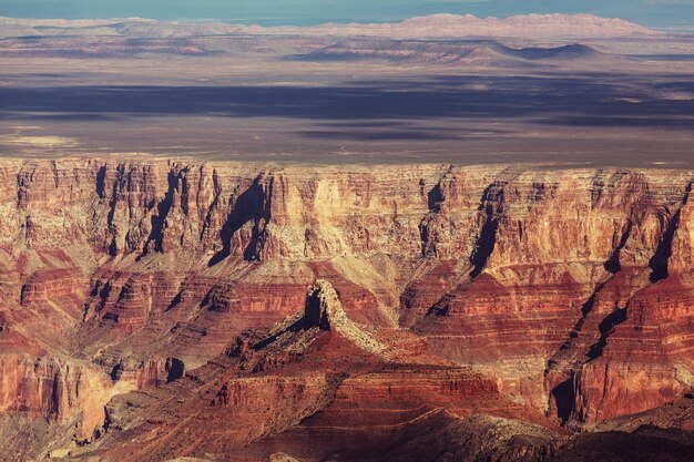 Schilderachtige landschappen van de Grand Canyon