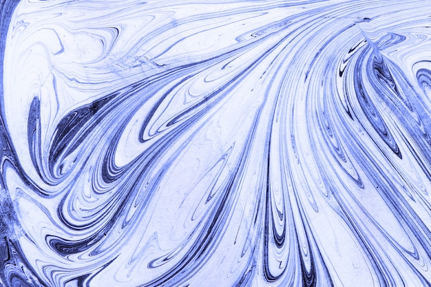 Schilderijen van marmerende blauwe marmeren inktachtergrond