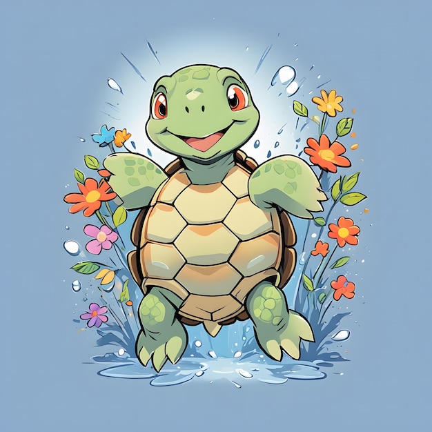 Schildpad illustratie