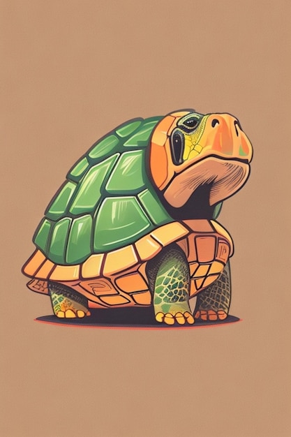 Schildpad mascotte