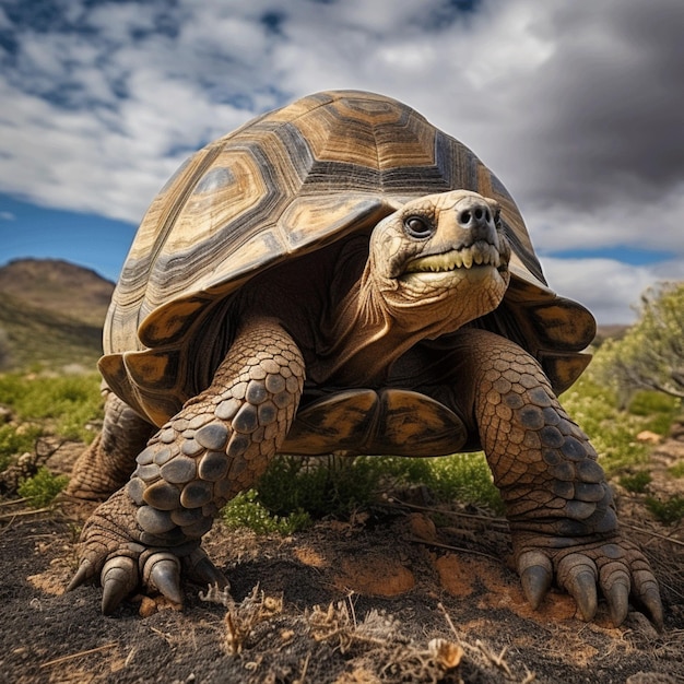 Schildpad wilde leven fotografie hdr 4k