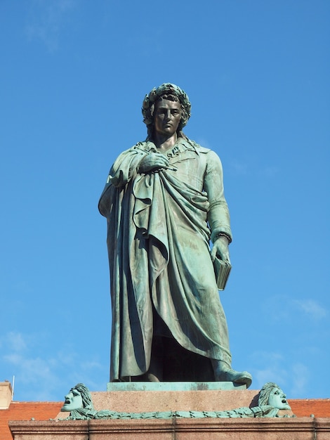 Photo schiller statue, stuttgart