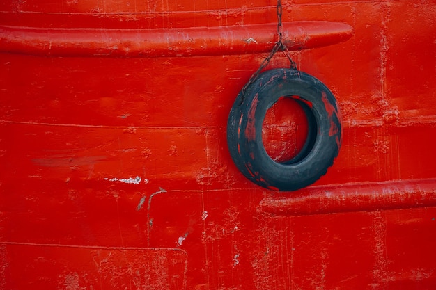 schip in de rivier