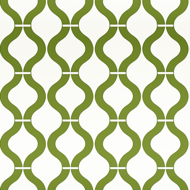 Foto schitterend groen geometrisch naadloos patroon boeiend abstract ontwerp met levendige kleuren