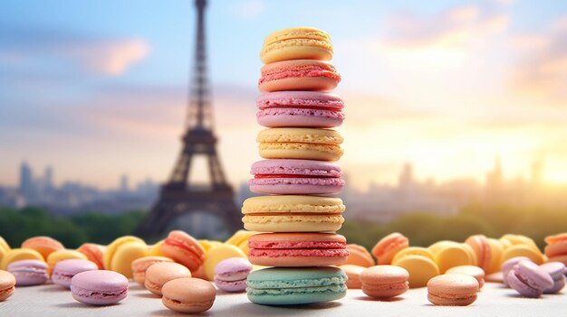 schitterende macaron toren