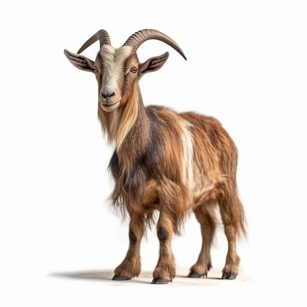 Schitterende National Geographic stijl foto van een realistische geit