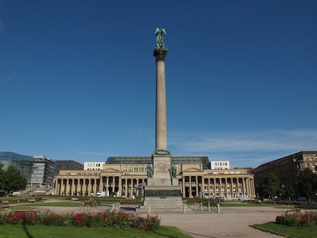 Schlossplatz (Kasteelplein) Stuttgart