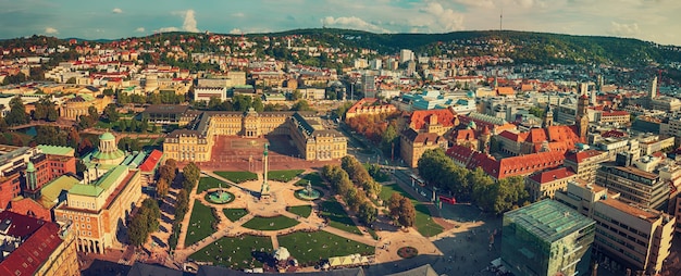 Schlossplatz in Stuttgart Germany