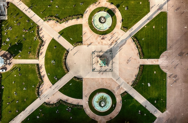 Schlossplatz в Штутгарте, Германия