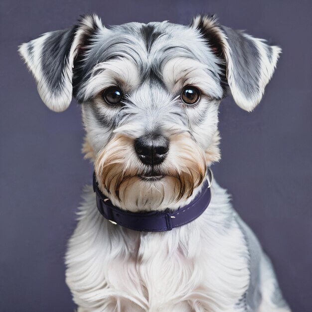 Foto ritratto di schnauzer