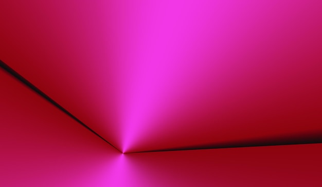 schokkende roze metallic papier vouw abstracte achtergrond