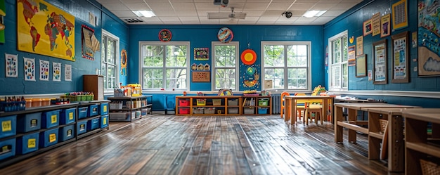 Photo school art room hosting a teachers day wallpaper