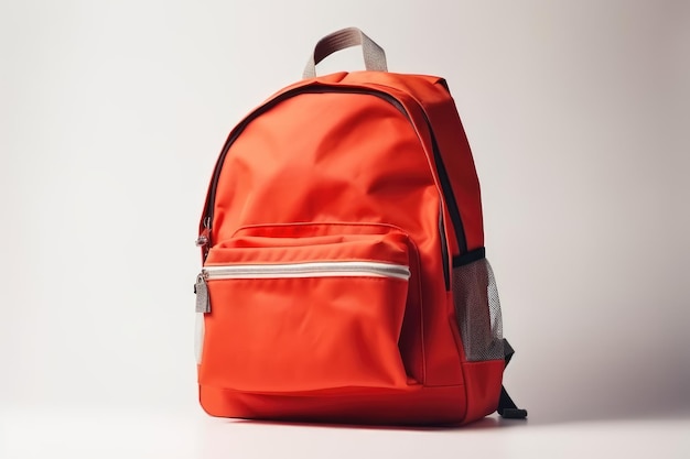 School backpack isolated Back to school Generative AI