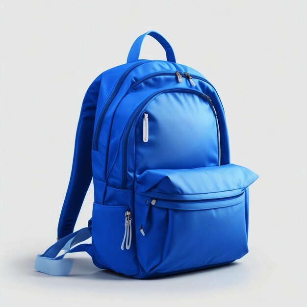 School backpack isolated
