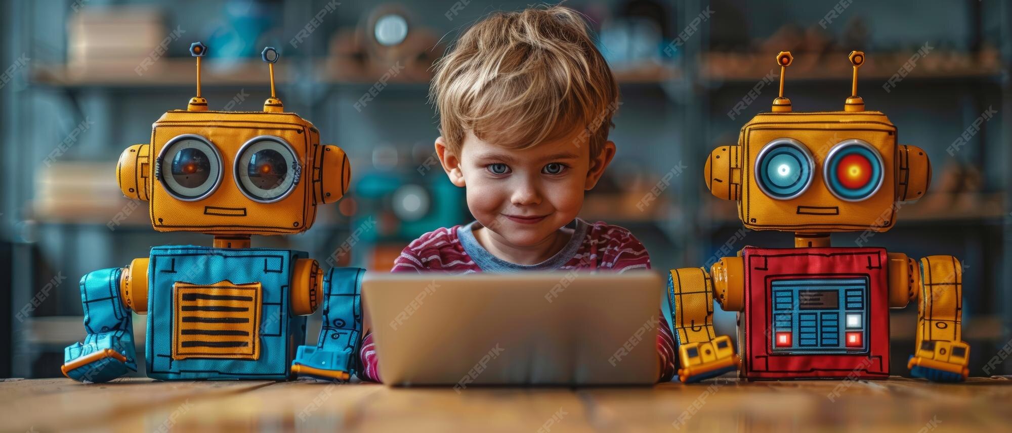 Premium Photo | A school of computer programming for children is ...