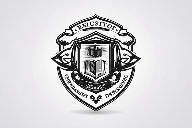 School Crest Logo Template