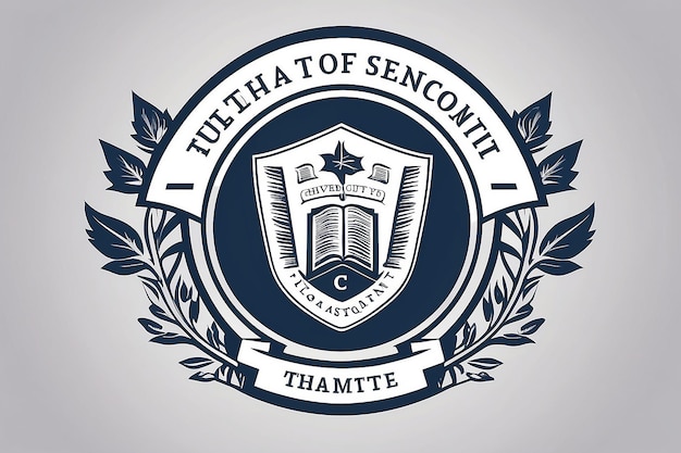 School Crest Logo Template