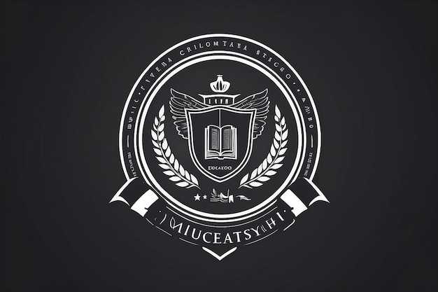 School Crest Logo Template