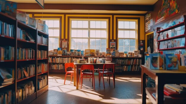 school library photo