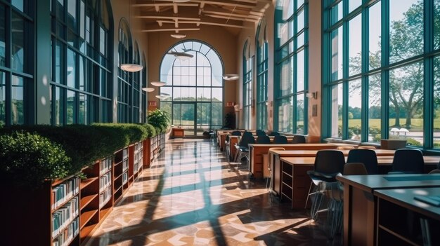 school library photo