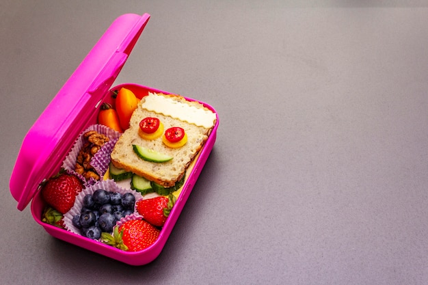 Photo school lunch box