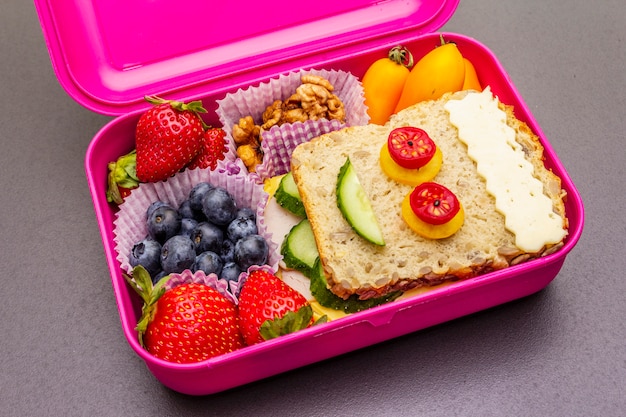 Foto school lunchbox