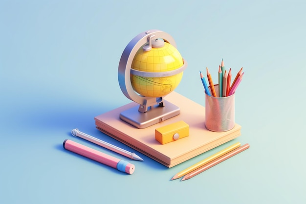 School object 3D